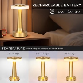 2pcs Modern Lamp with USB- Touch Dimmer & RGB Color-Changing, Adjustable Brightness, Metal Table Lamp for Bedside, Living Room, Office - Lighting with Switch Control, Compatible with Smart Devices (iPhone/iPad)