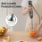 110V 400w Multifunctional Electric 2-Speed HandHeld Food Stick Blender with SUS304 2-leaf Blades, Immersion Hand Blender for Kitchen, Electric Hand Mixer for Soup Smoothie Sauces Food Milkshake Puree, Compact Kitchen Appliance, Versatile Kitchen Tool