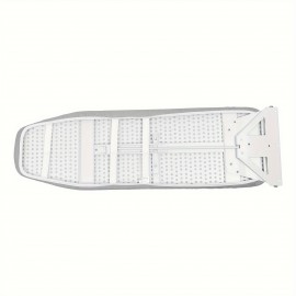 Modern Foldable Wall-Mounted Rotating Ironing Board with 160° Swivel & Adjustable Height - Space-Saving Design, Heavy-Duty High-Temperature Resistant Surface, Internal Lever Stability & Wire Holder - Ideal for Home, Laundry Room, Dorm - Easy Installation, Compact Ironing Board for Small Spaces (Gray) - Ideal for Right/Left-Handed Use, Durable Foam/Felt/Fabric Construction