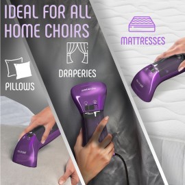 Travel Size Compact Travel Garment Steamer for Clothes to Go and Home Safe for Any Fabrics - Portable Handheld Steamer Powerful Steam Generator Iron for Clothes Best for Travel, 110V