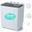 Portable Laundry Washer And Dryer Combo, Twin Tub Washing Machine with 18lbs Wash & 10lbs Spin Capacity, Compact Mini Washer with Built-in Drain Pump for Small Spaces, Apartments, Dorm Rooms, RV Travel, And Outdoor Use, Portable Washing Machine, Washing Machine And Dryer Combo, Washer And Dryer Set, Portable Washer And Dryer, Laundry Washer, Rv Laundry Solution, Dorm Room Essentials, Spacesaving Appliance, Twin Tub Design, Reliable Washing Machine, Sturdy Build, Spin Dryer Combo