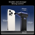 Multifunctional Portable Cooling Fan, High-Speed Turbojet Fan - 4-Speed Adjustable, Includes multiple accessories, digital battery indicator, USB-C Rechargeable - Suitable for Personal Cooling, Car Snow Removal, Dust Blowing, and Vehicle Cleaning., Fan with Cooling Effect, Rechargeable Handheld Fan, Waist Cooling Fan, Compact Design, Efficient Airflow, Durable Construction, Outdoor Enthusiasts, Office Workers