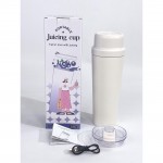 Portable Gradient Color 304 Stainless Steel Juicer Cup, Long-Lasting Temperature Lock for Hot & Cold, Powerful Ice Crushing, Wireless Portable 21.98oz, Large Capacity for Smooth Drinking, 20 Blades, USB Charging, for Snow Slush, Milkshakes & Iced